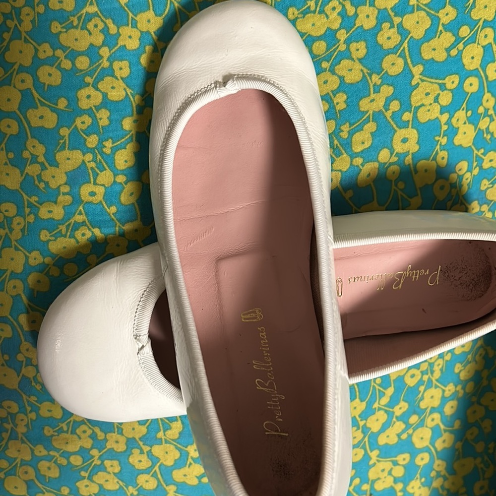Pretty ballerinas white Rosario - Picture 15 of 16